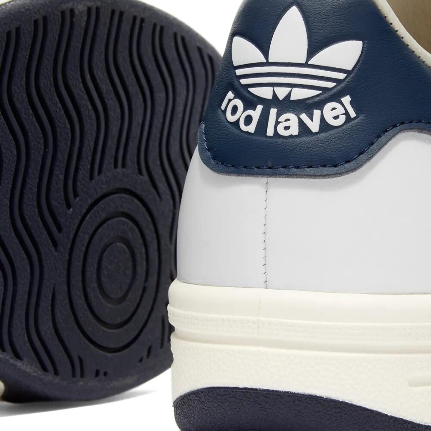 Vejrudsigt person åbning adidas Rod Laver White, Navy & Off White Shoes for Men | Lyst
