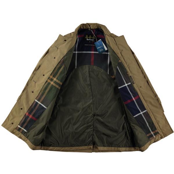 Barbour Maghill Waterproof Trench Jacket Sandstone in Green for Men - Lyst