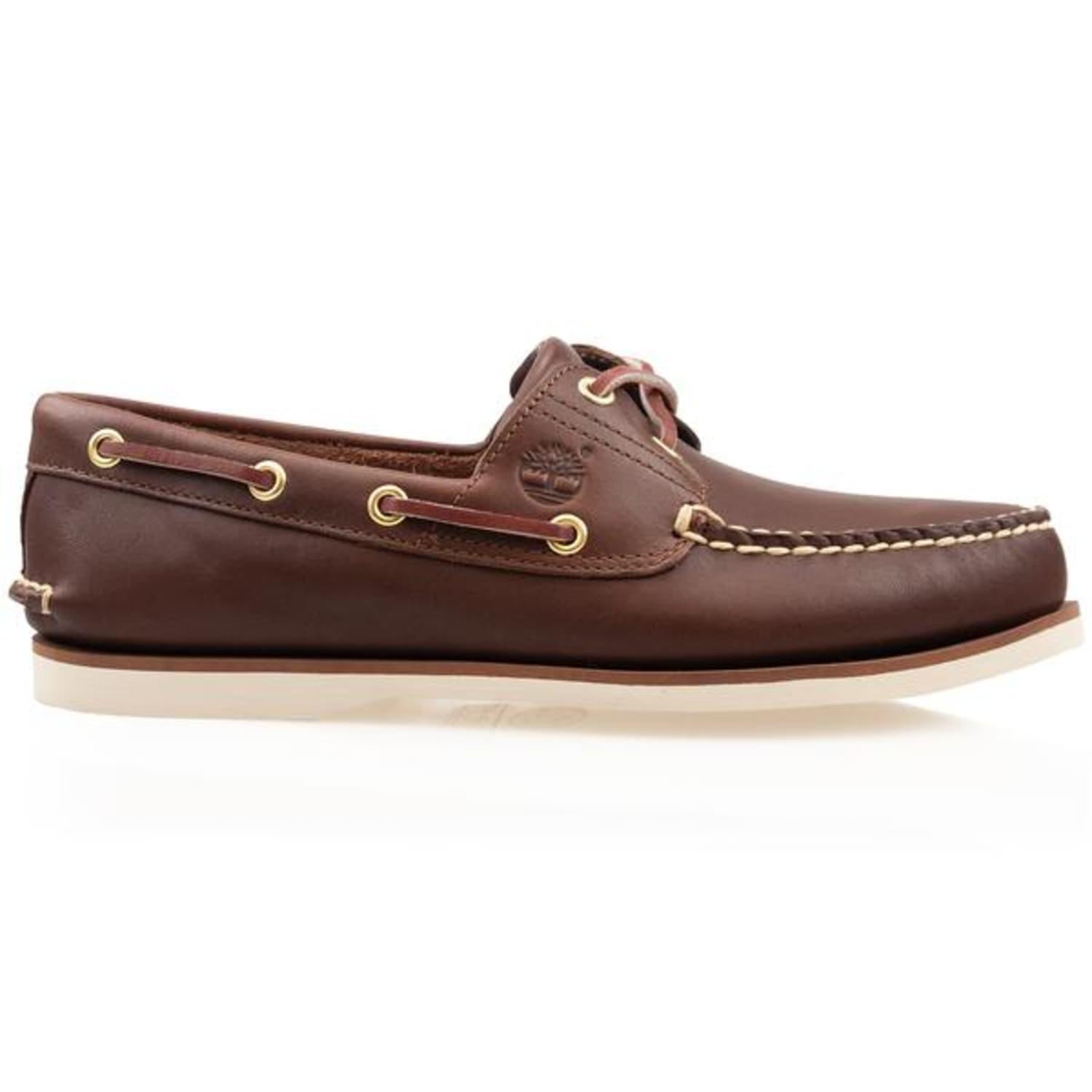 Timberland Classic Boat Shoe 74035 Md Brown Full Grain for Men | Lyst