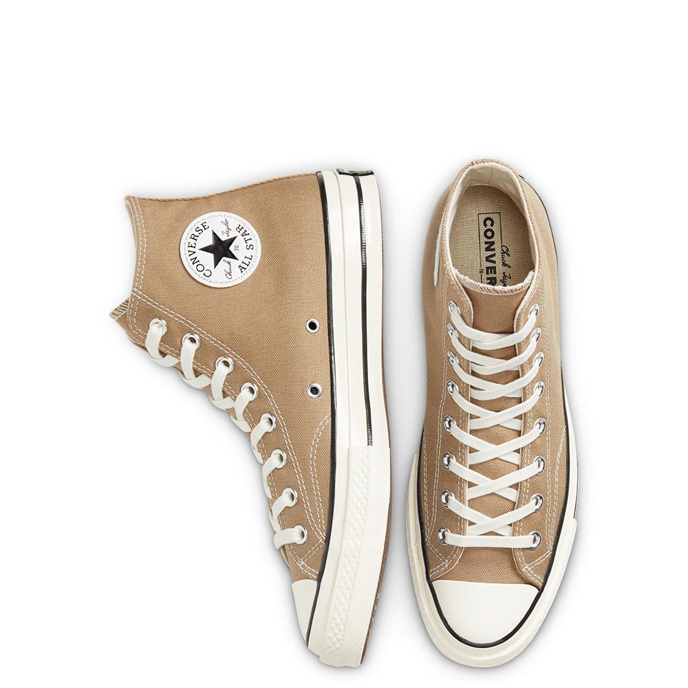 Converse Khaki Vintage Canvas High Top 168504c Sneakers in Natural | Lyst
