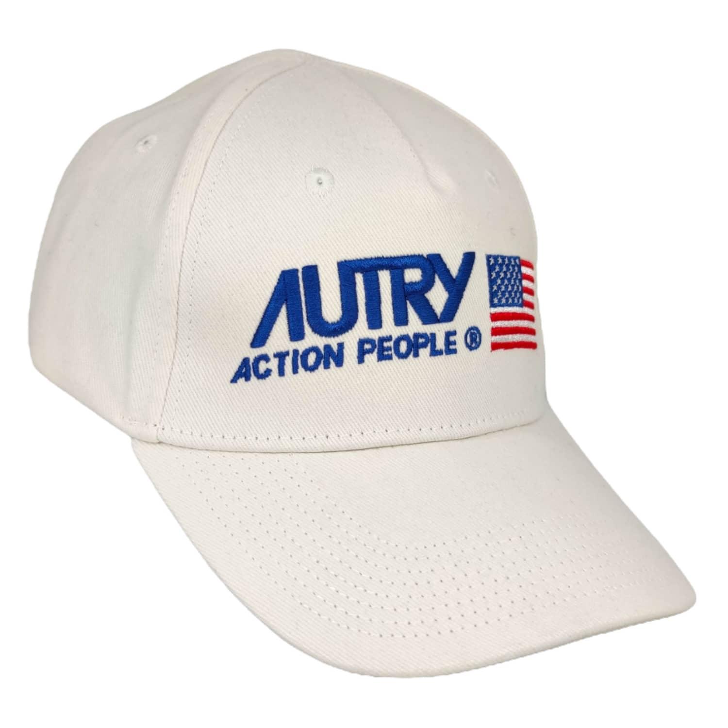 Autry Cappello Iconic Action White in Blue for Men | Lyst