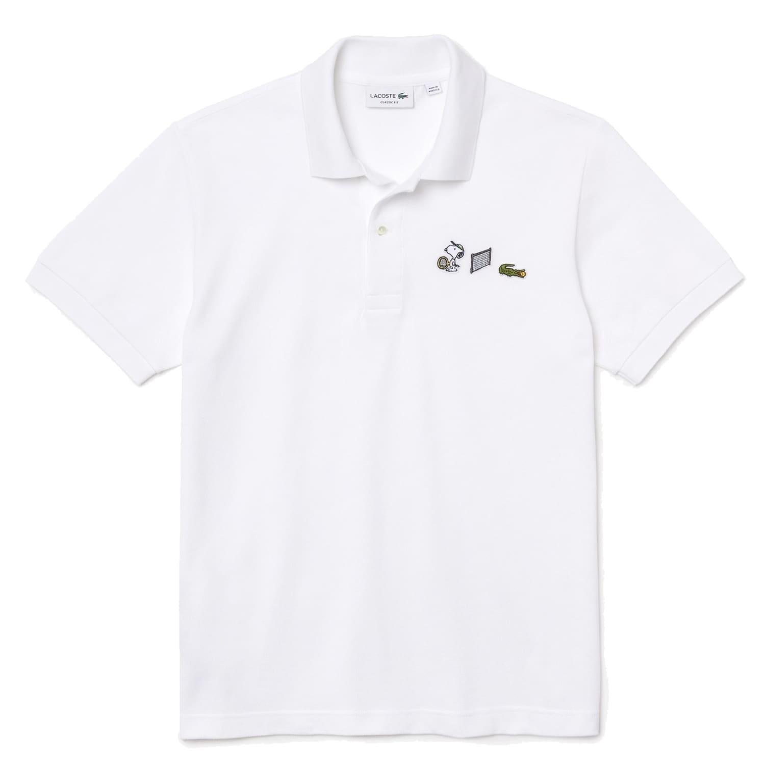 X Peanuts Polo Shirt White 1 di Lacoste da Uomo | Lyst