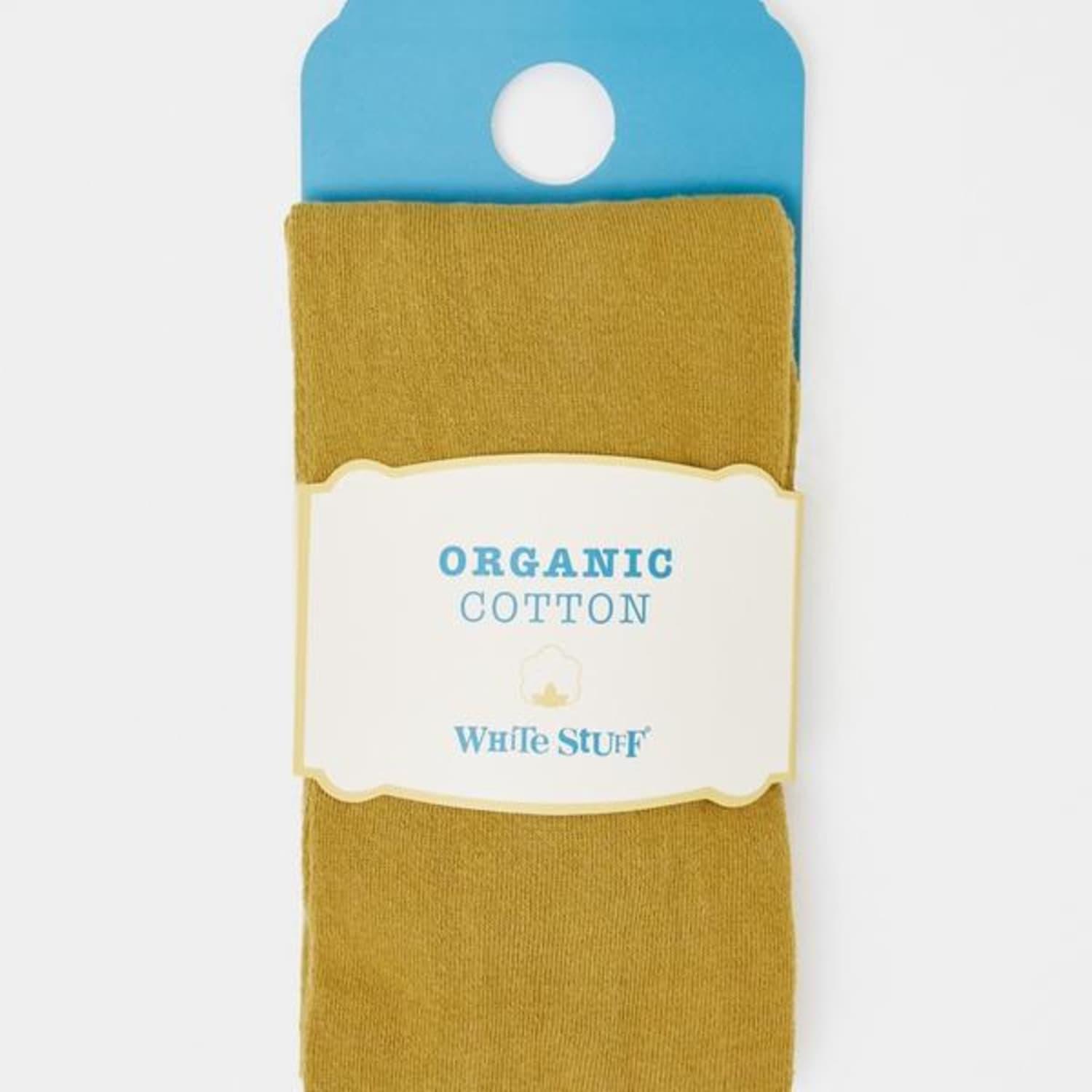 White Stuff Patty Plain Tights Chart in Yellow Lyst