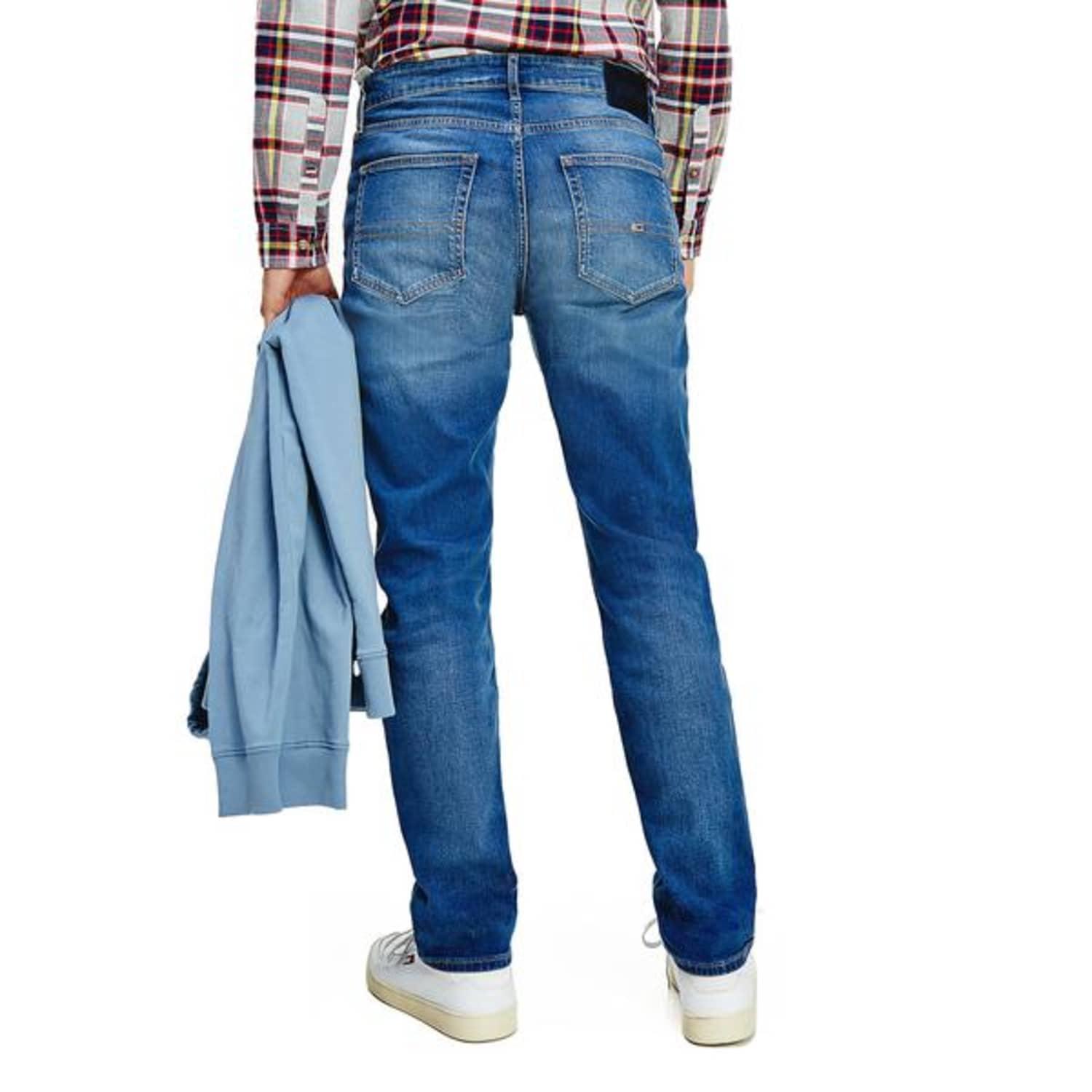Tommy Hilfiger Denim Tommy Jeans Ryan Regular Straight Jeans in Blue for  Men - Save 32% | Lyst