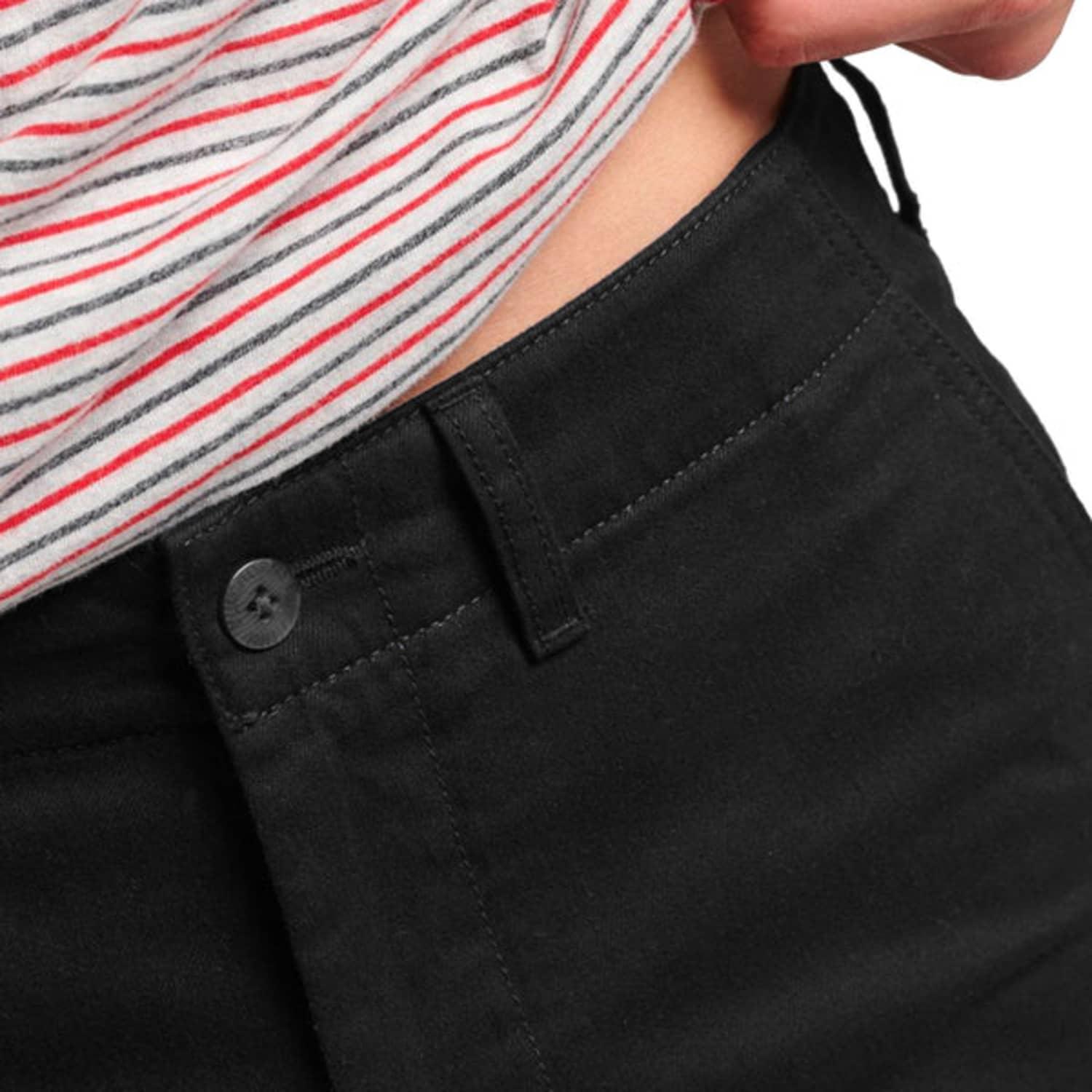 Superdry Vintage Officer Chino Shorts in Black for Men | Lyst