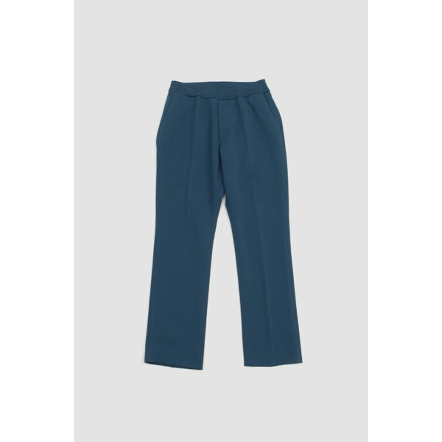 CFCL Milan Rib Straight Pants Marine Blue | Lyst