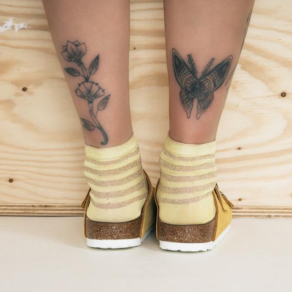 Birkenstock Arizona Suede Leather Ochre Yellow Sandals | Lyst
