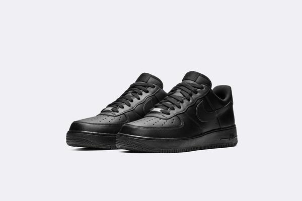 all black air force ones low