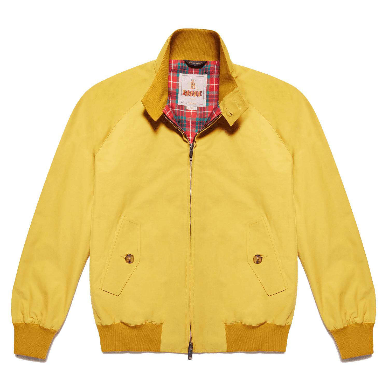 Baracuta G9 Harrington Jacket Empire Yellow for Men | Lyst