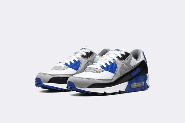 Nike Leather Air Max 90 in Blue for Men | Lyst