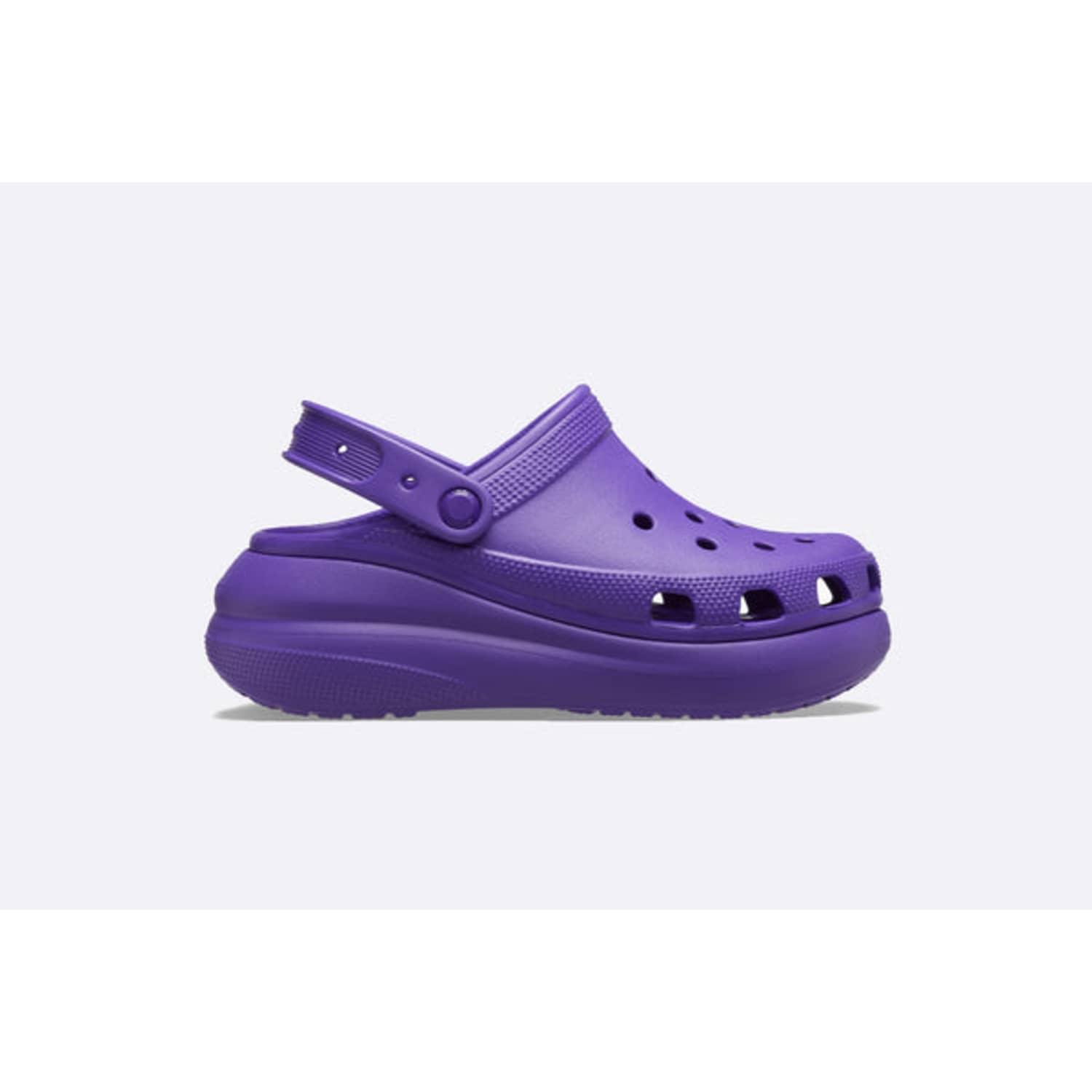 Crocs™ Classic Crush Clog Neon Purple for Men Lyst