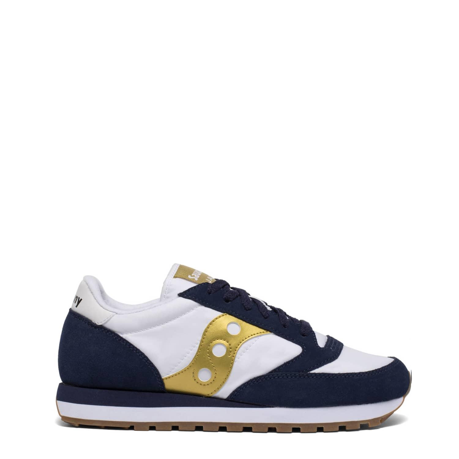 Print bright Collective Saucony Jazz Original Trainers White / Navy / Gold in Blue | Lyst
