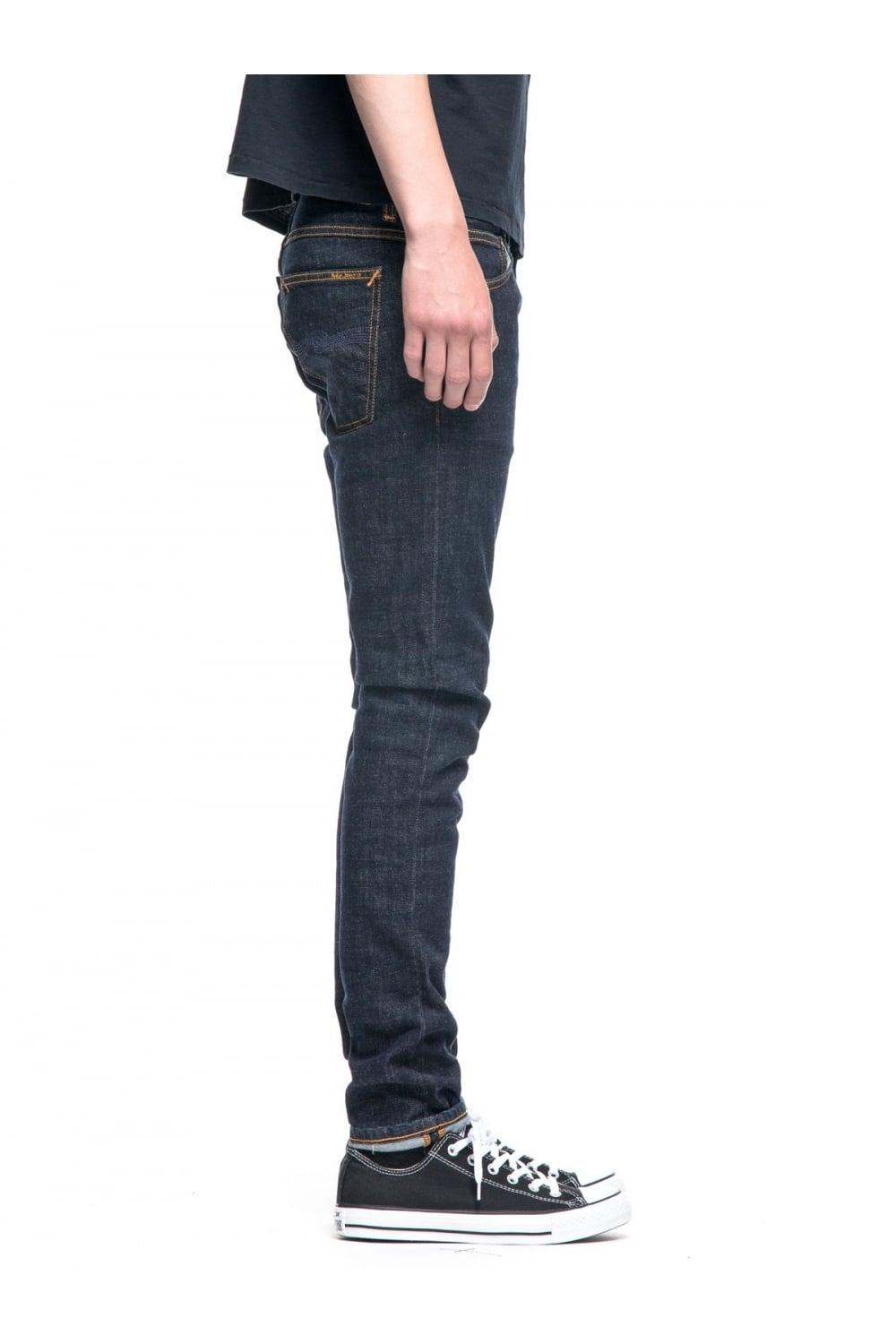 nudie jeans tight terry rinse twill