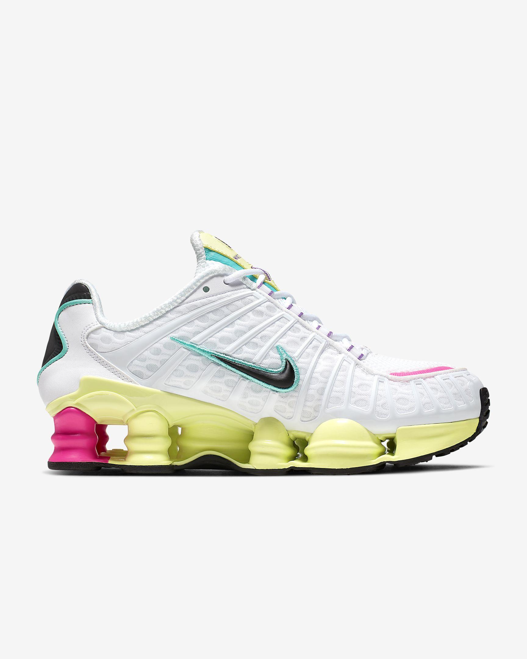 Nike Shox Tl Sneakers In White | Lyst