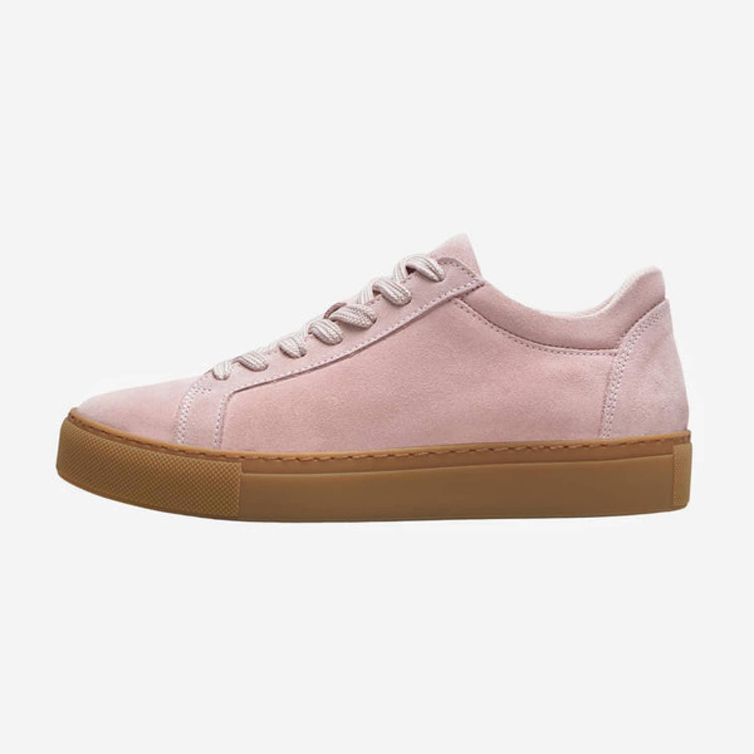 pale pink plimsolls