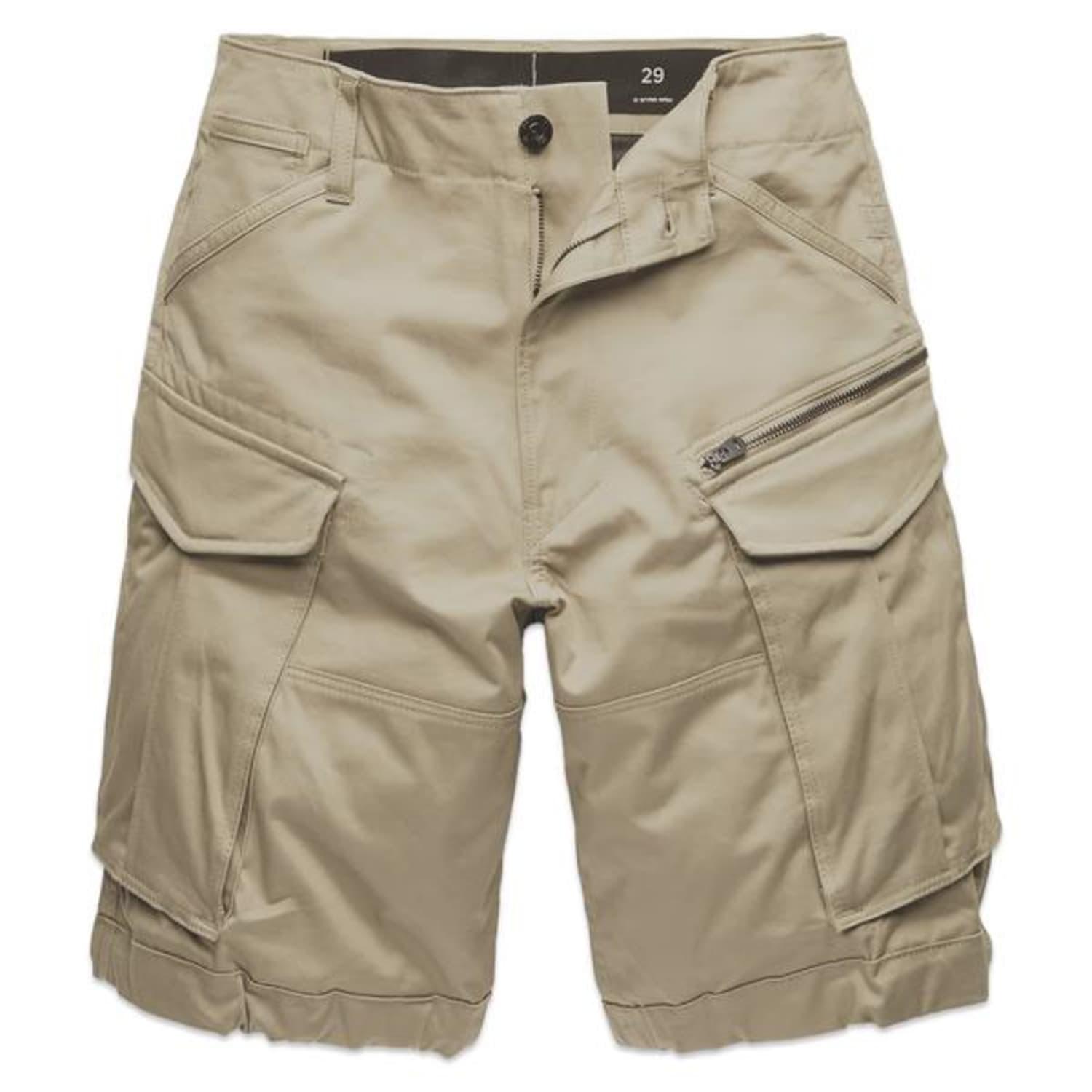 G-Star RAW Rovic Zip Relaxed Cargo Shorts Dune in Natural for Men | Lyst