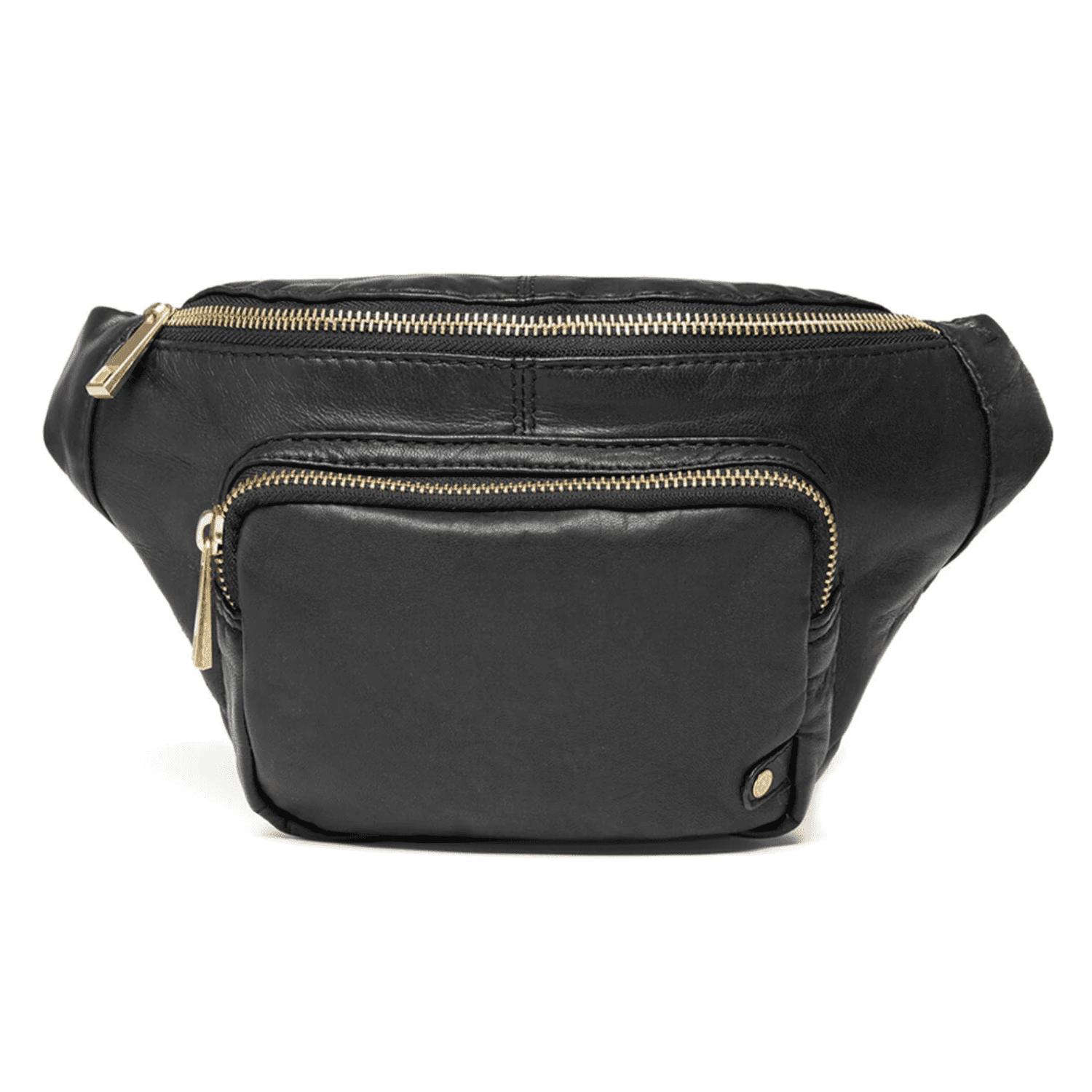 Depeche Leather Bumbag in Black | Lyst