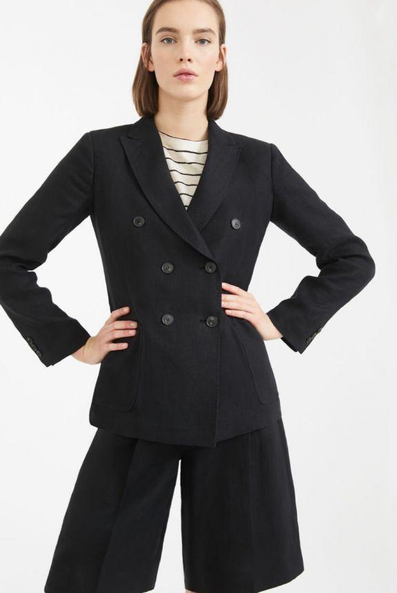 max mara linen jacket