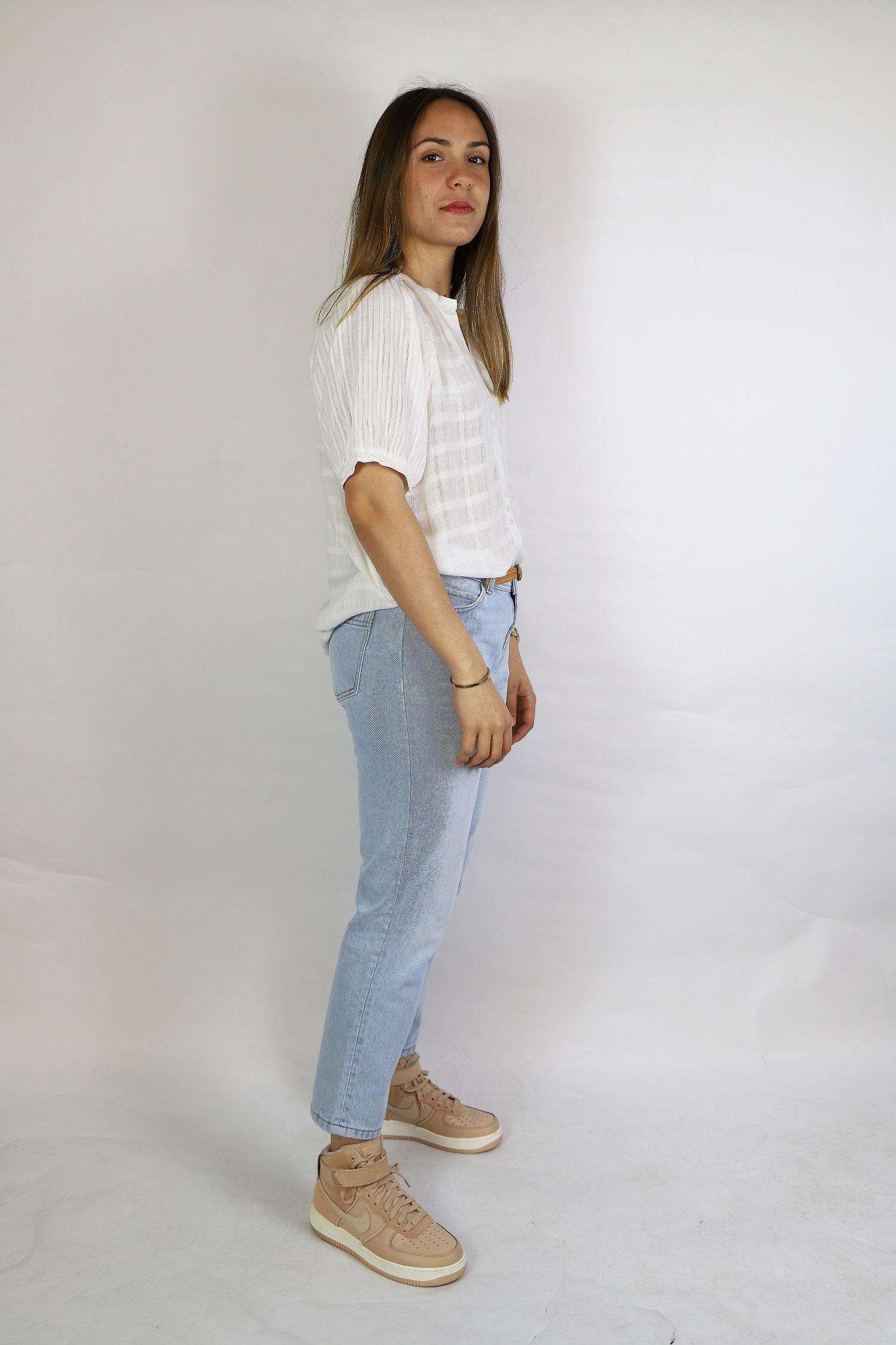 Sessun Denim Santi Dad Jeans in Blue/Blue (Blue) | Lyst