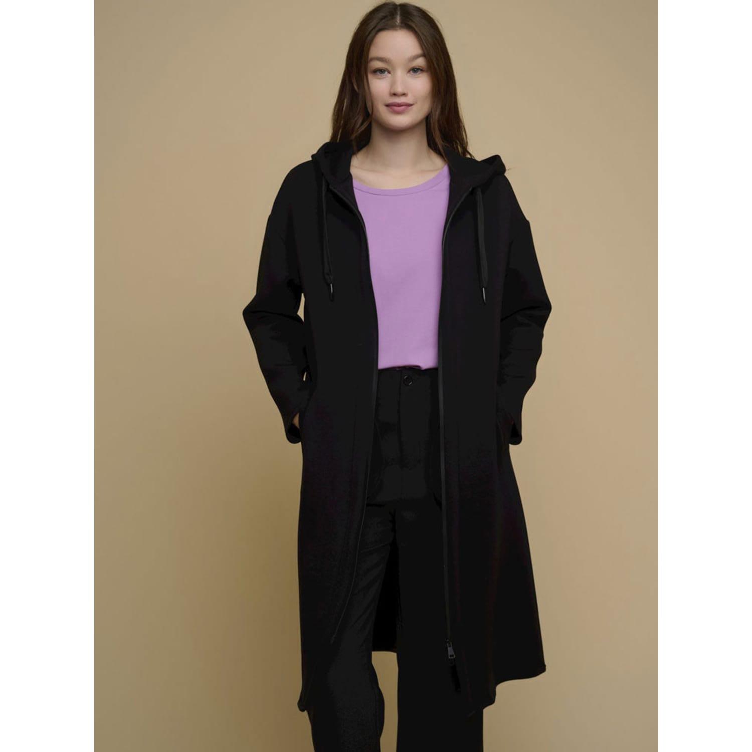Rino And Pelle Invasion Long Coat Black in Blue | Lyst