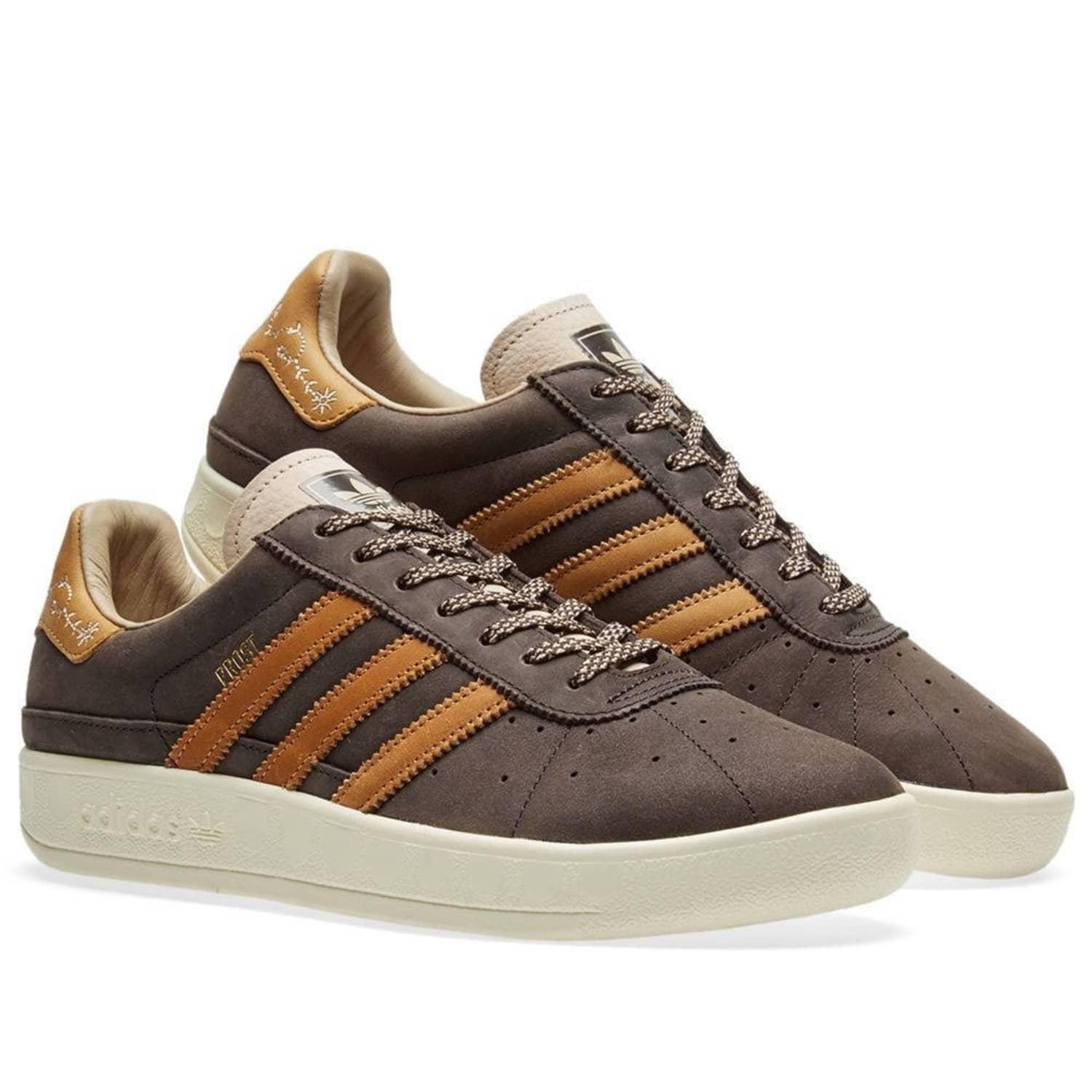 adidas Leather Munchen Mig Sneakers in Brown for Men | Lyst