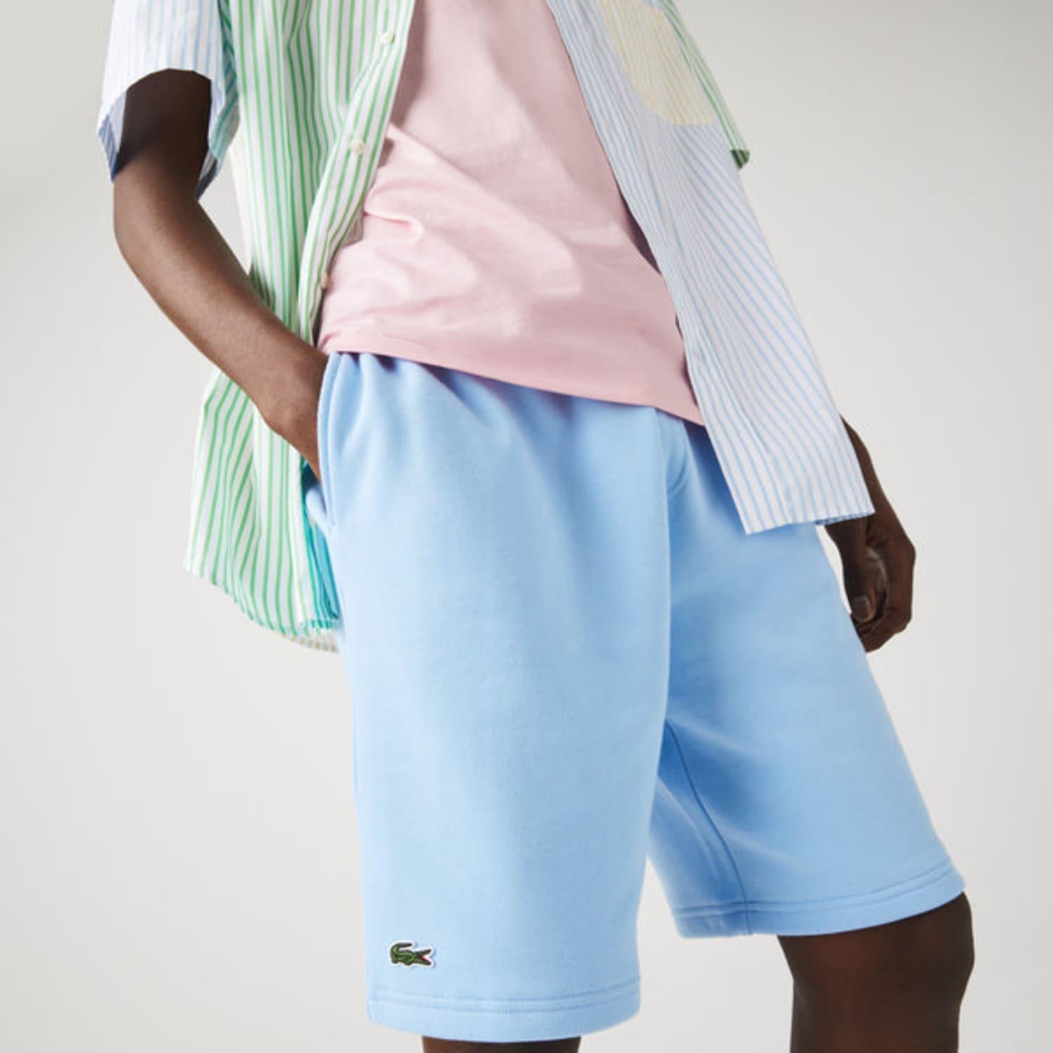 enke Busk beholder Lacoste Sport Tennis Fleece Shorts in Blue for Men | Lyst UK