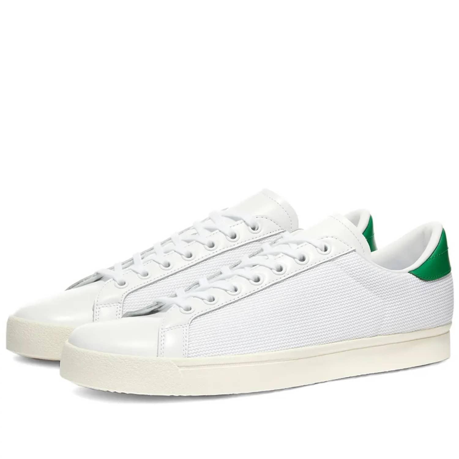 adidas Leather Rod Laver Vintage in White & Green (White) for Men - Save  66% - Lyst