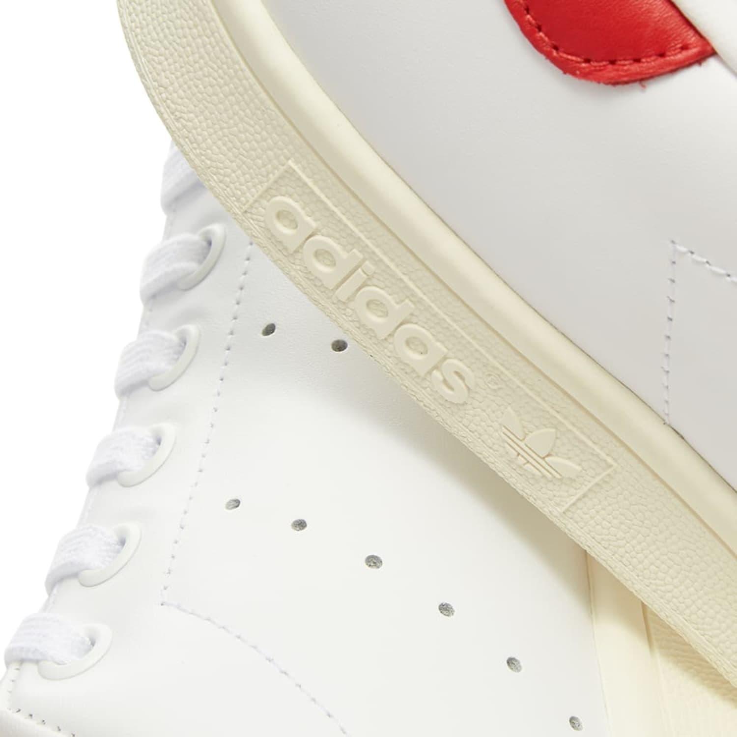 stan smith white scarlet