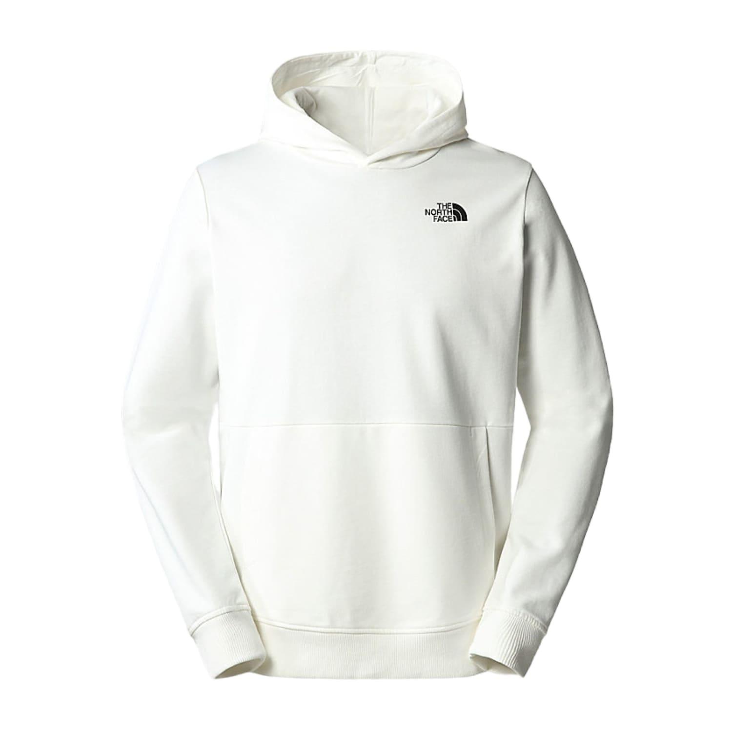 The North Face Graphic Hoodie Gardenia White Shirt in Metallic for Men |  Lyst