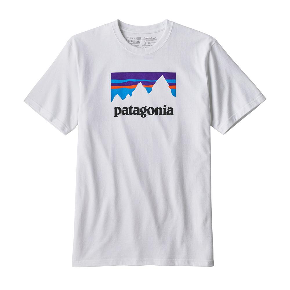 Patagonia Cotton Shop Sticker Responsibili-tee T-shirt in White for Men |  Lyst