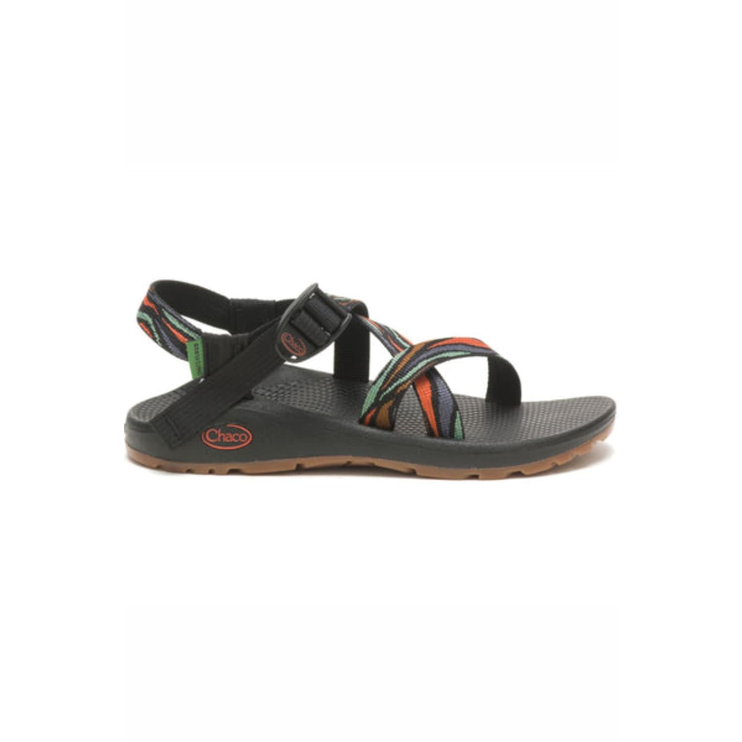 Chaco Z Cloud Gush Rust Sandals in Black | Lyst