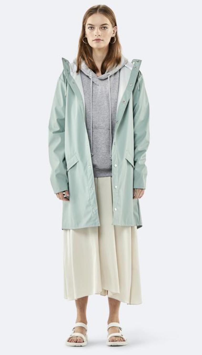 rains dusty mint jacket