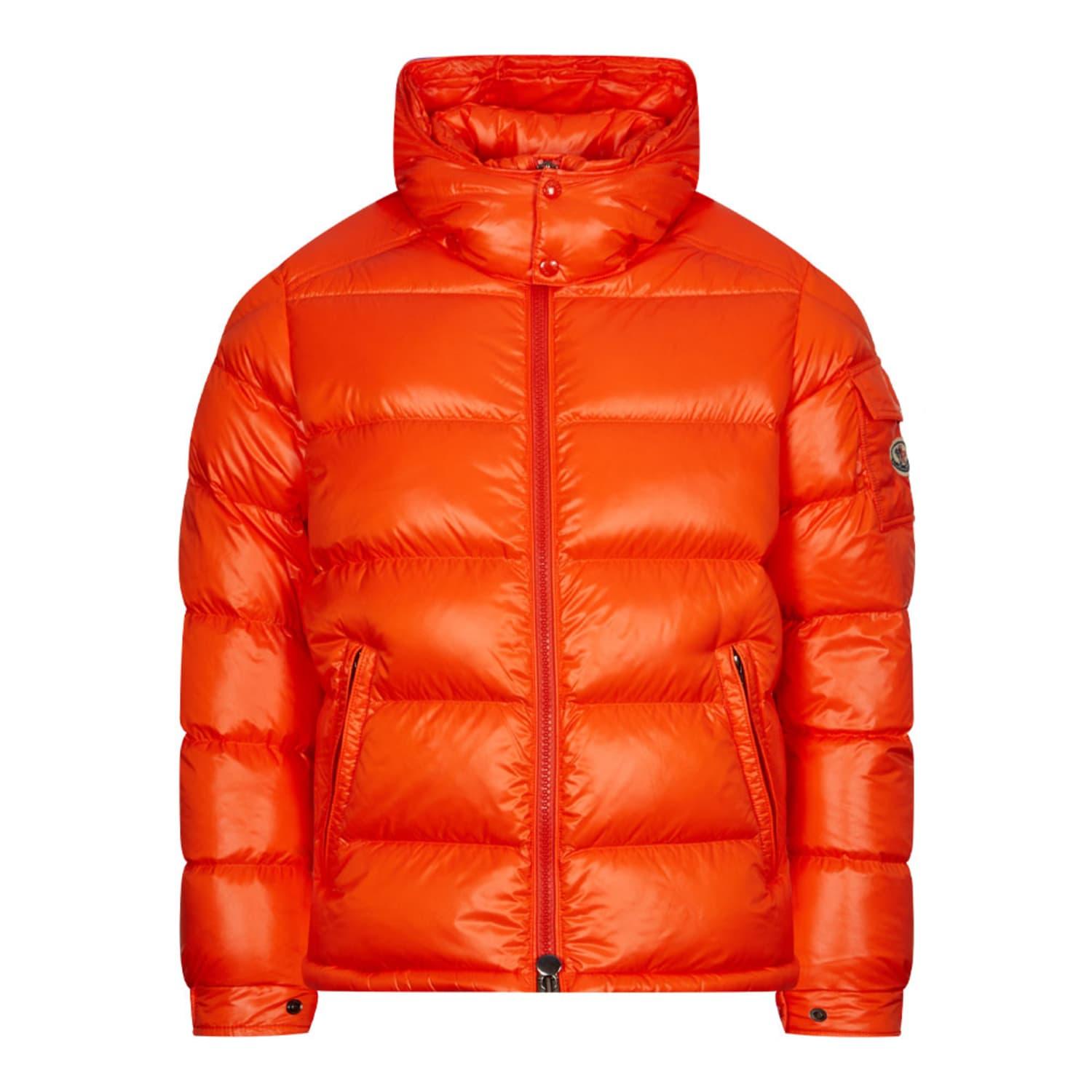 Moncler Maya Jacket in Orange for Men | Lyst
