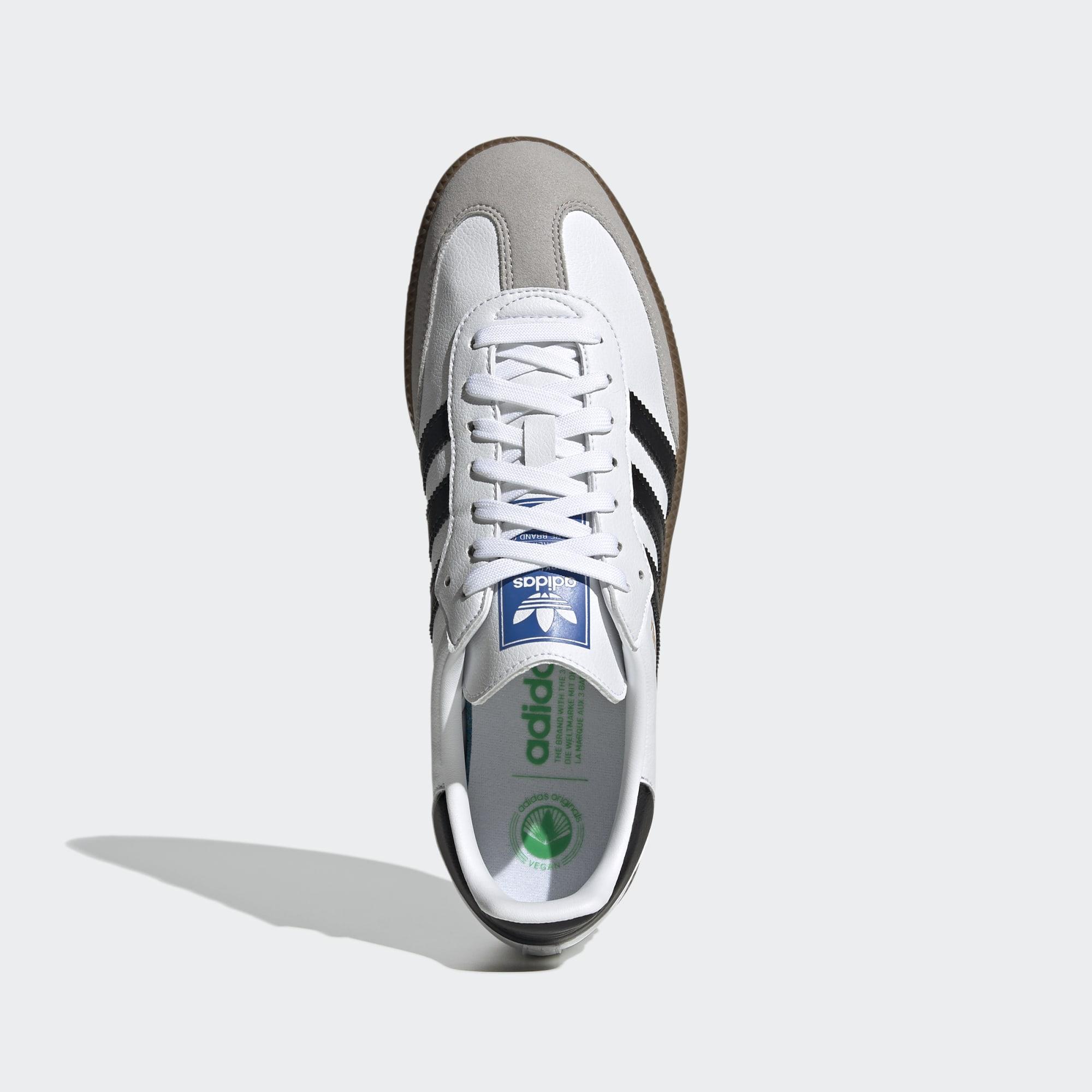 adidas Cloud White Core Black Gum Samba Vegan Sneaker | Lyst