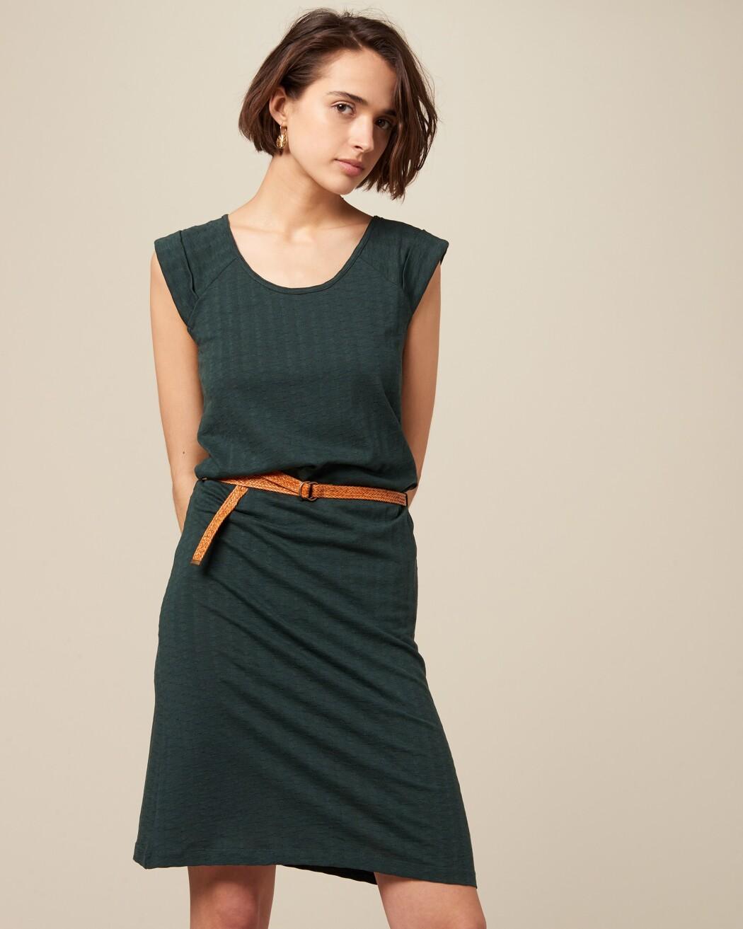 Sessun Sycamore Rainbow Jacquard Dress in Green | Lyst