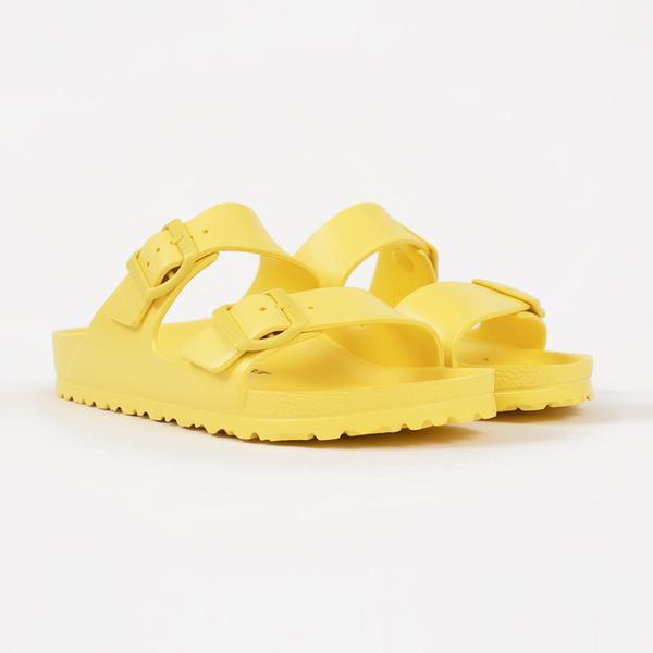 Birkenstock Arizona Eva Vibrant Yellow Narrow Fit Sandals | Lyst