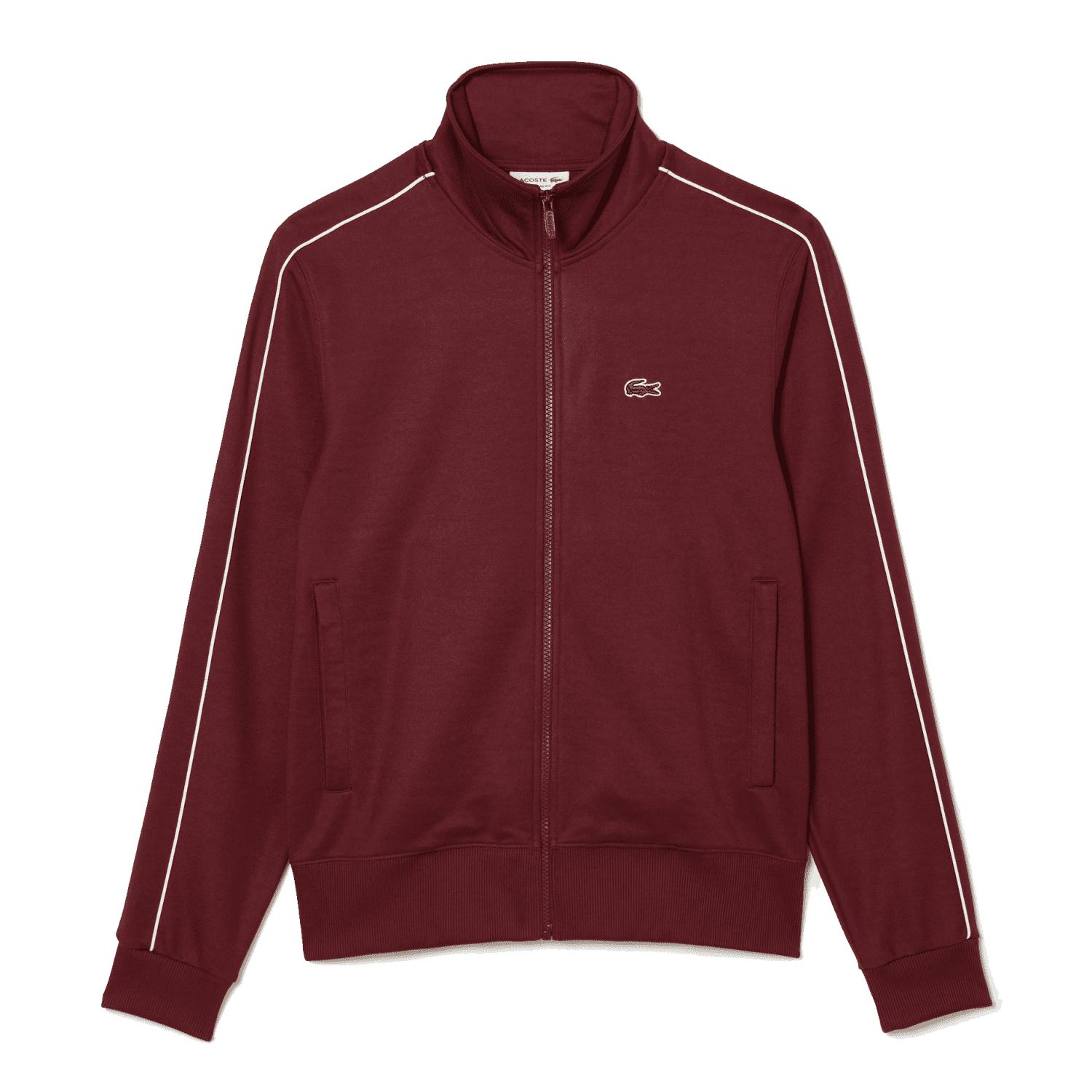 Lacoste zip outlet up track top