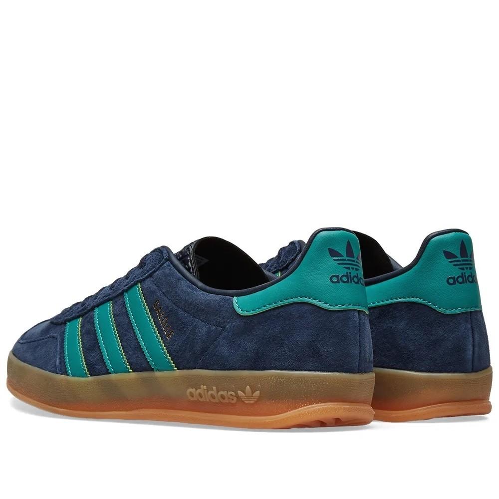adidas Collegiate Navy And Active Green Bluebird G27501 Gazelle Indoor Shoes for - Lyst
