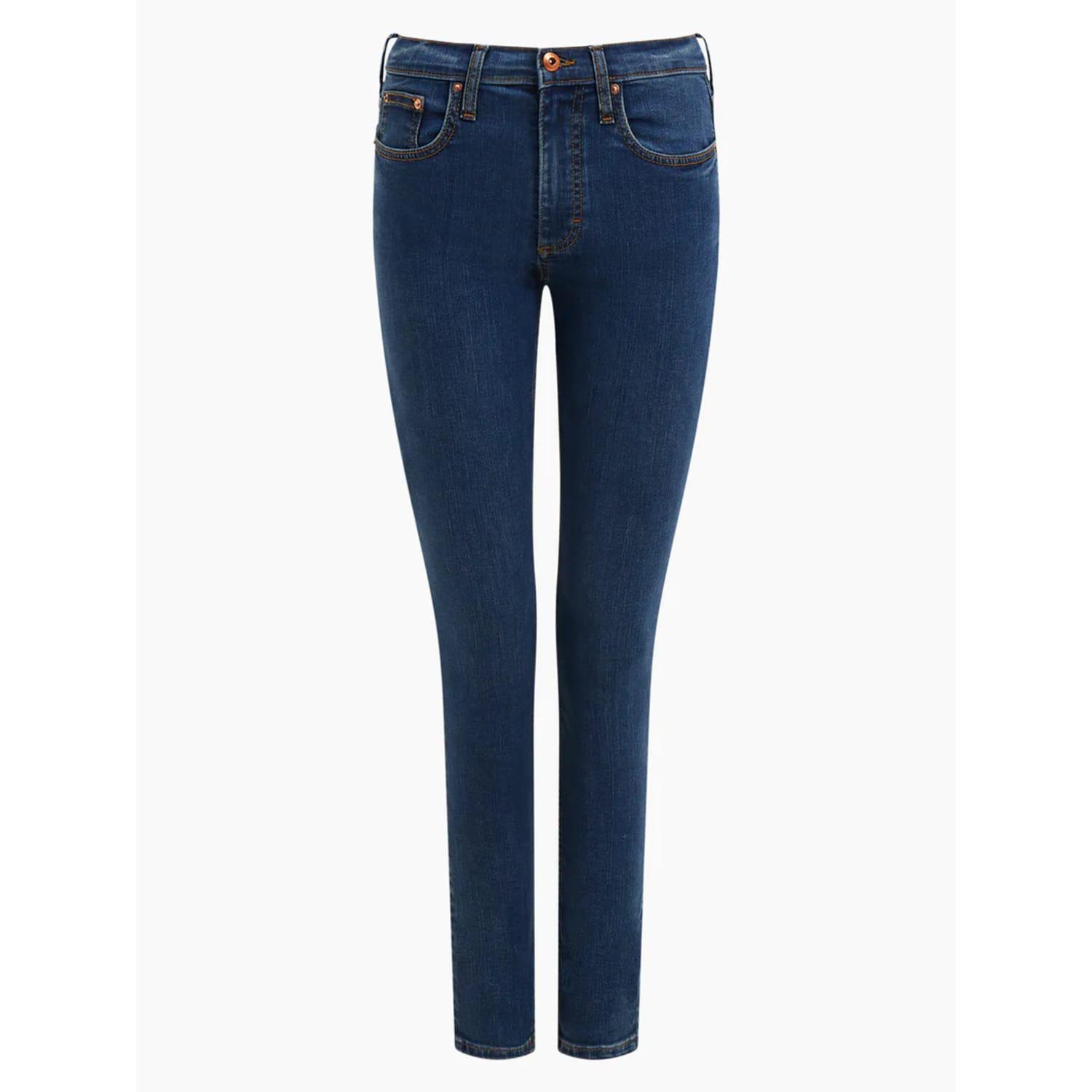 French Connection 30inch Vintage R Rebound Skinny Jeans in Blue | Lyst