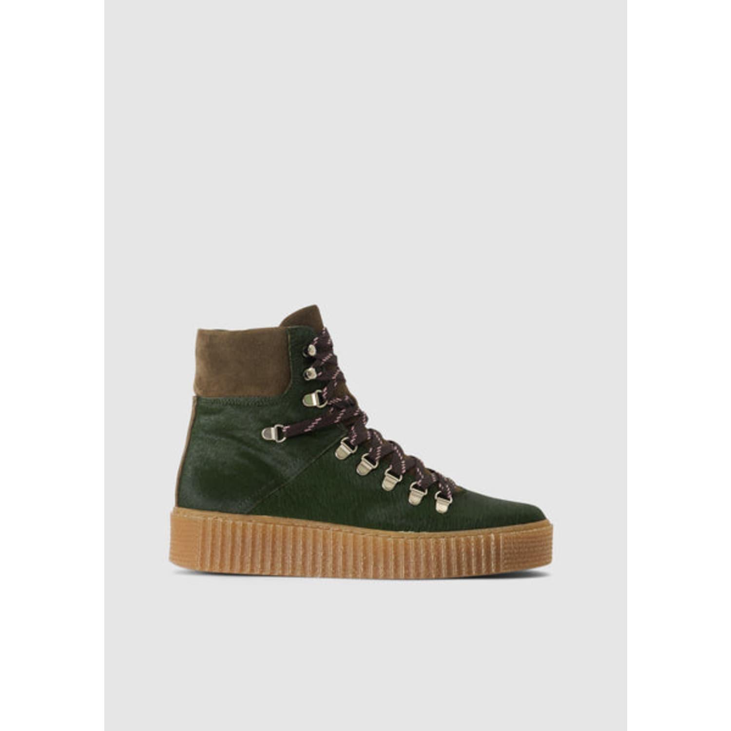 Shoe The Bear Khaki Pony S Agda Boots in Brown Lyst