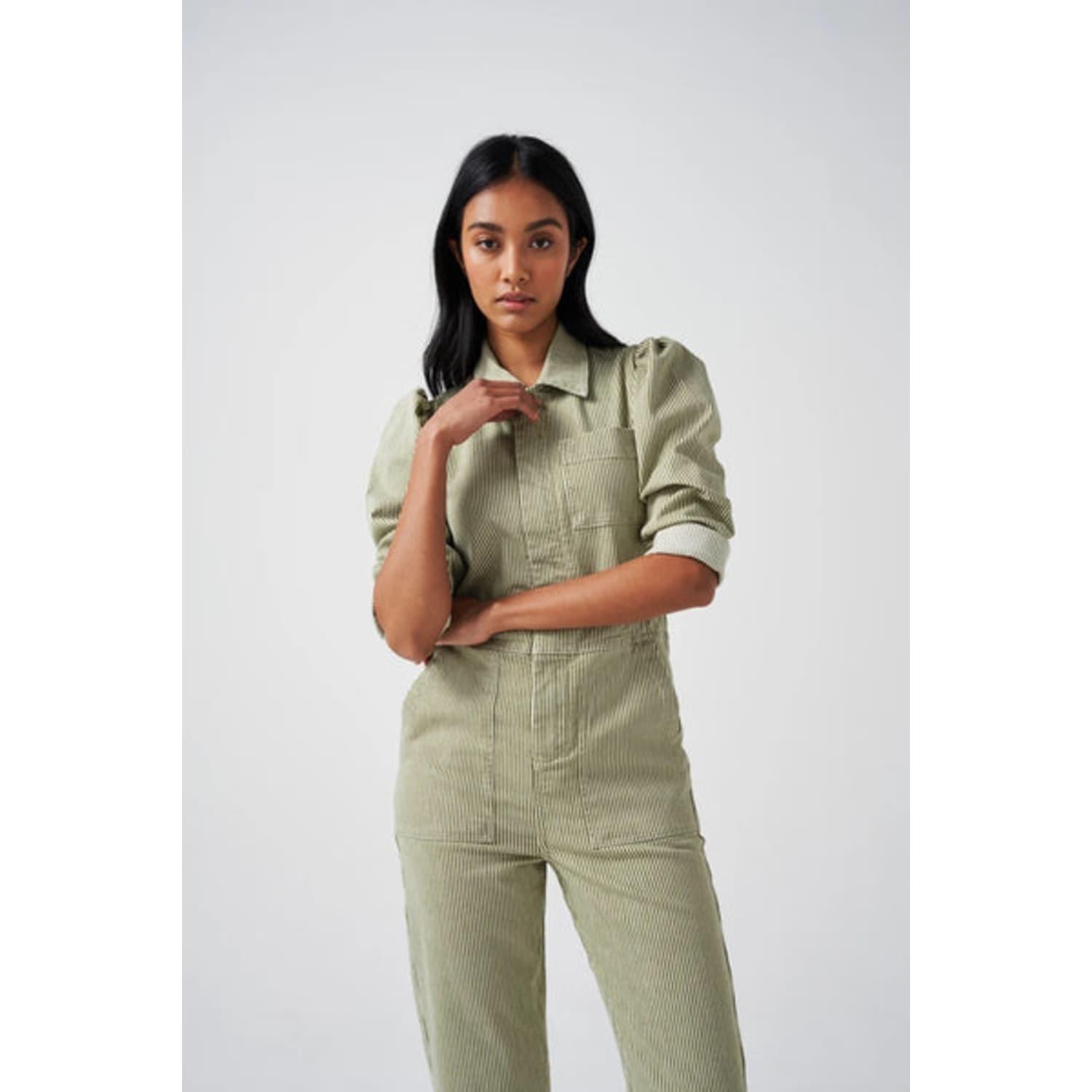 Seventy + Mochi Indie Herringbone Denim Jumpsuit