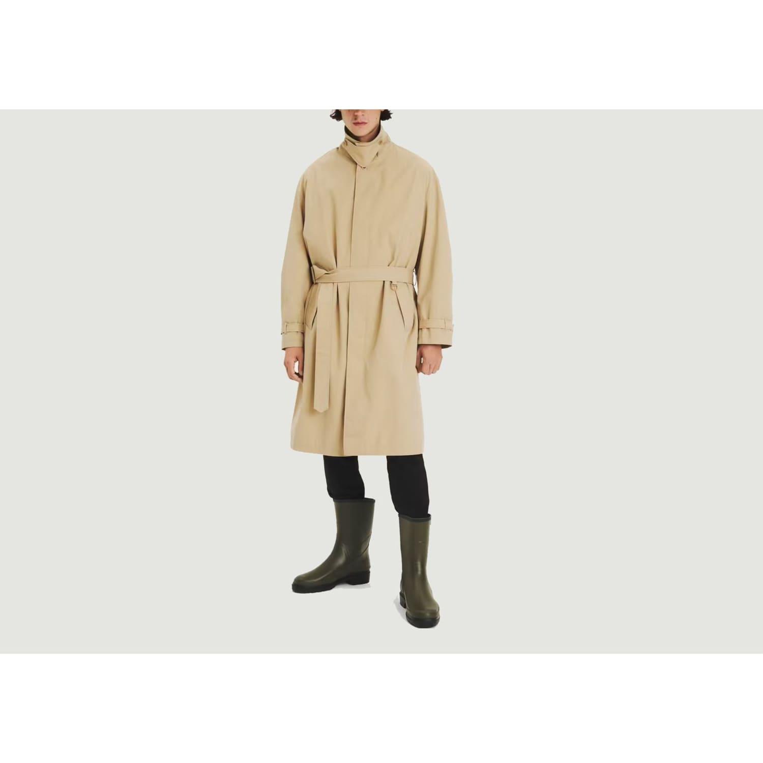 Aigle Trench Coat in Natural for Men | Lyst