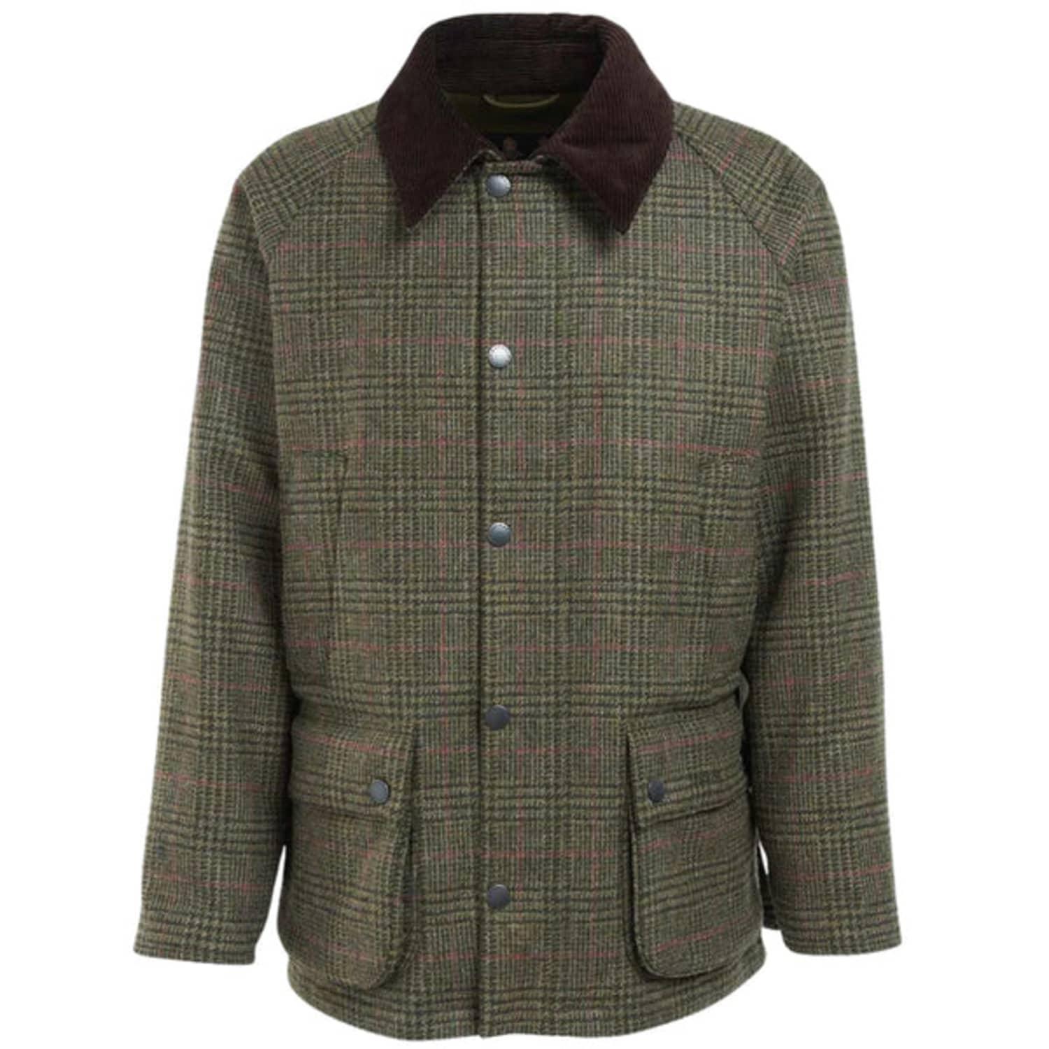 Barbour X Wp 40th Anniversary Wool Bedale Jacket Olive in Green