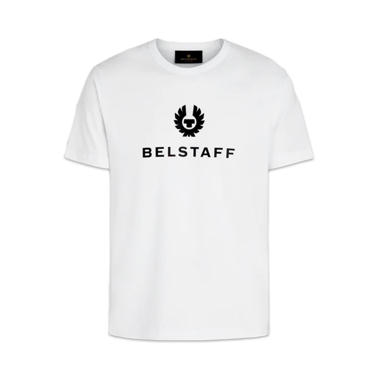 wees stil Fjord Ontrouw Belstaff Signature T-shirt White for Men | Lyst