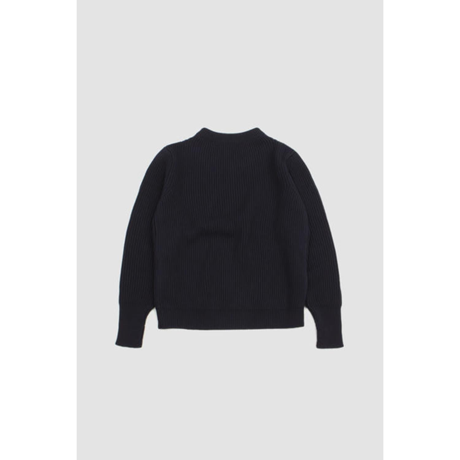 Andersen-Andersen Navy Crewneck Navy Blue for Men | Lyst