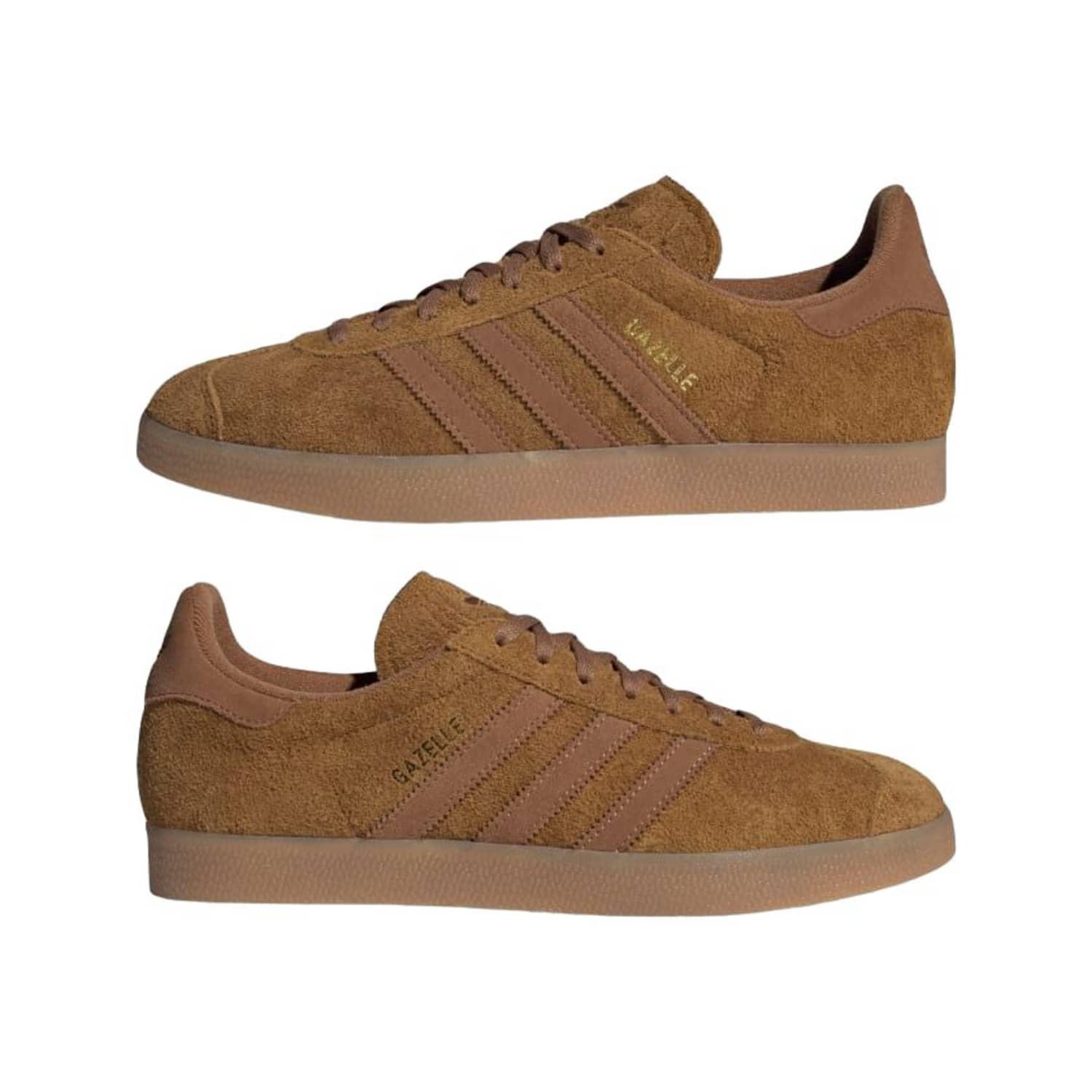 adidas Gazelle Bronze Strata/pantone/gum Shoes in Brown for Men | Lyst
