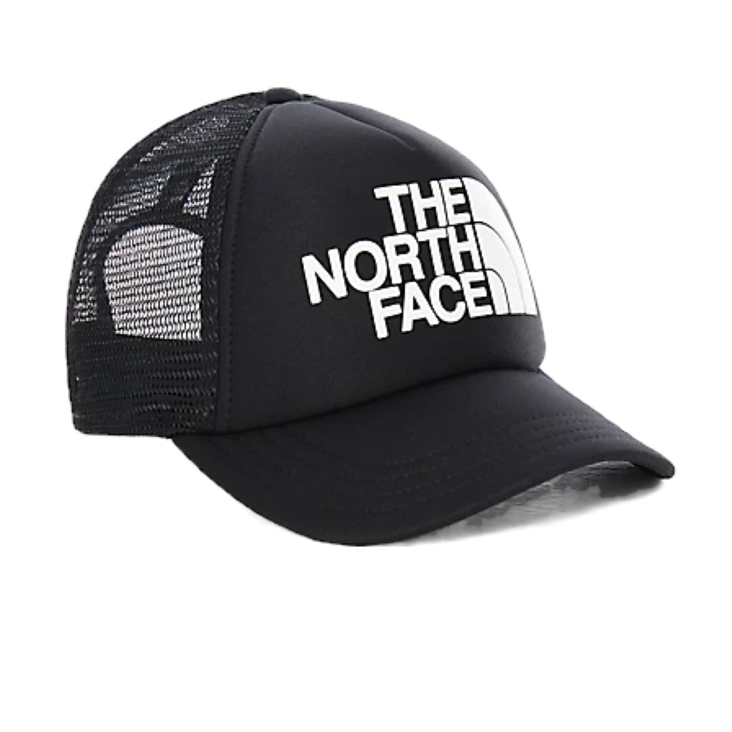 The North Face Cappello Logo Trucker Junior Black for Men | Lyst
