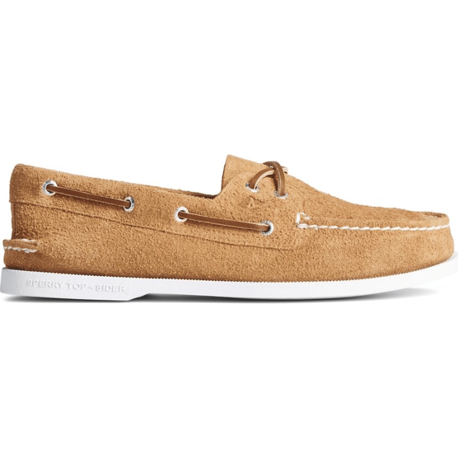 Sperry Top-Sider Topsider Authentic Original 2-eye Suede Tan in Natural ...