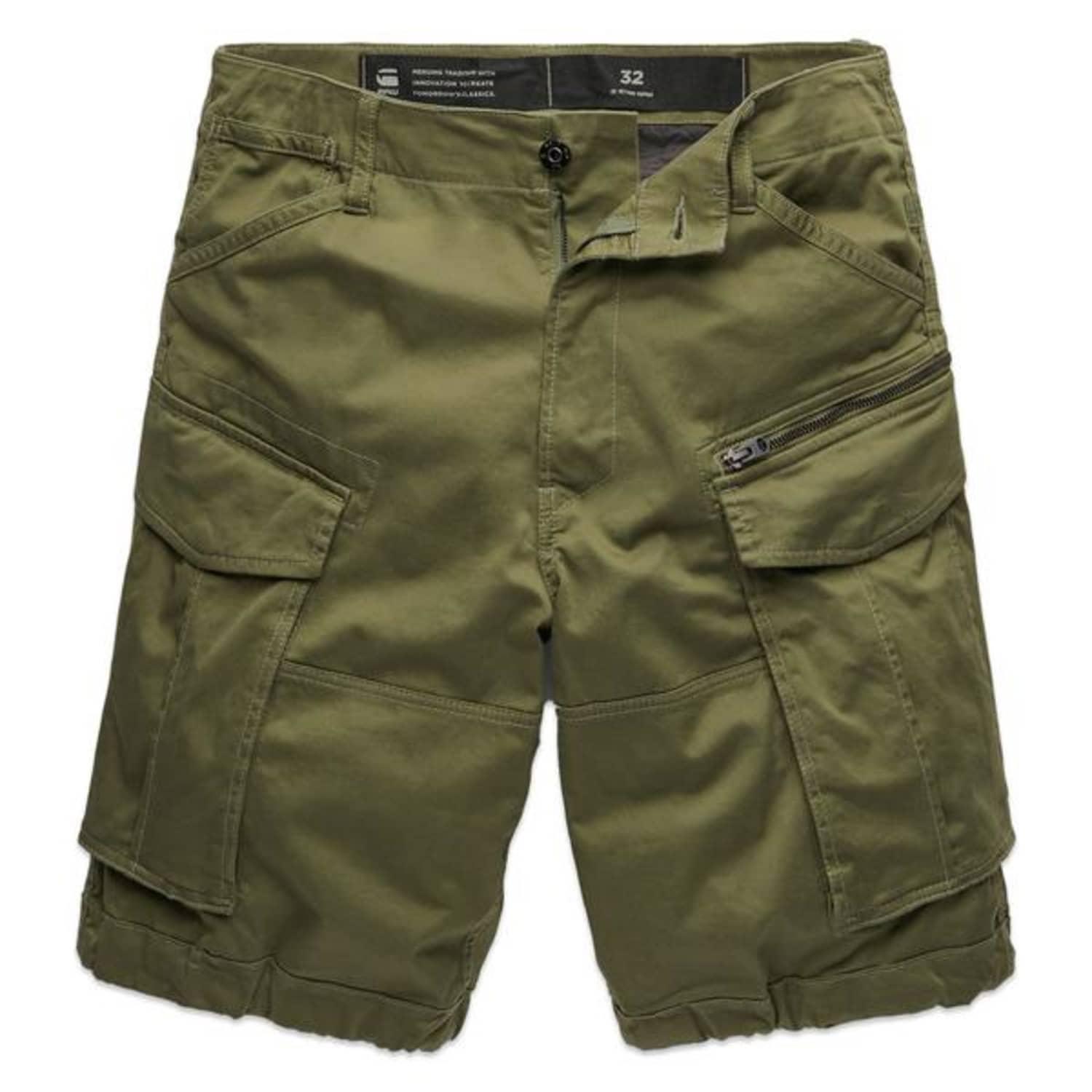 G-Star RAW Rovic Zip Relaxed Cargo Shorts Sage in Green for Men | Lyst