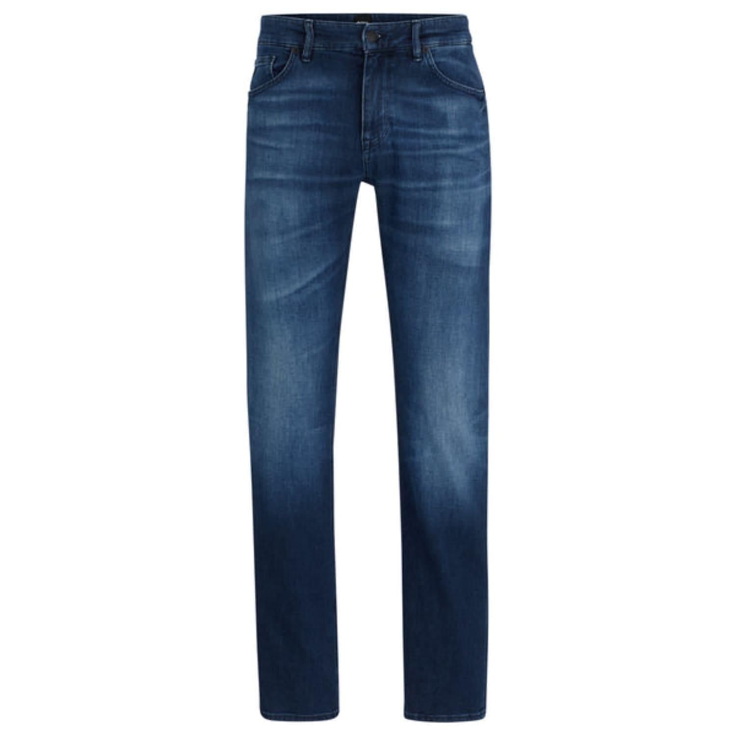 BOSS by HUGO BOSS Maine3 Regular Fit Jeans in Blue for Men | Lyst